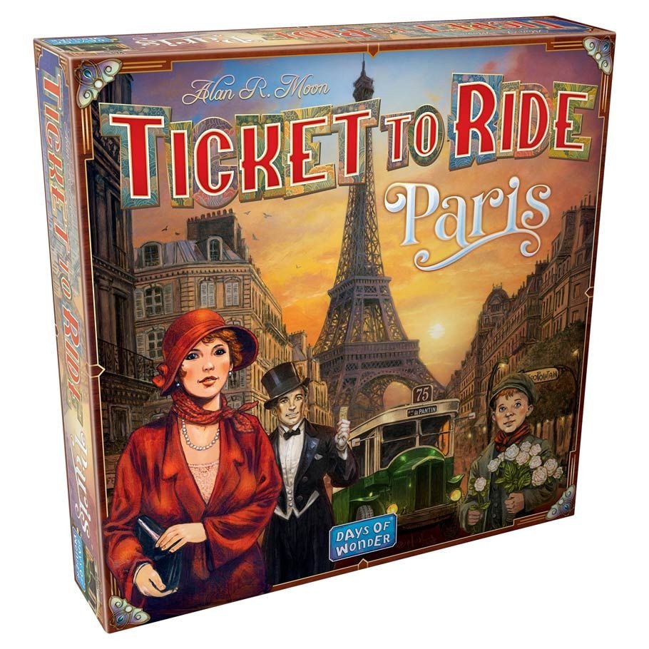 Ticket to Ride: Paris box art