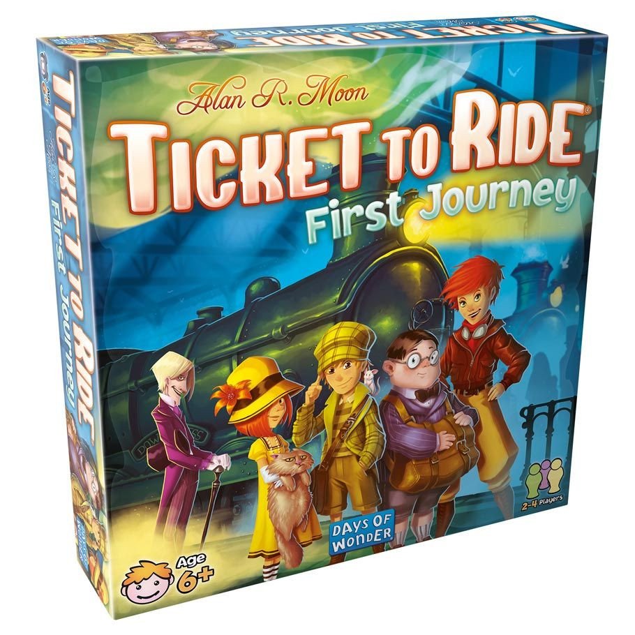 Ticket to Ride: First Journey box art