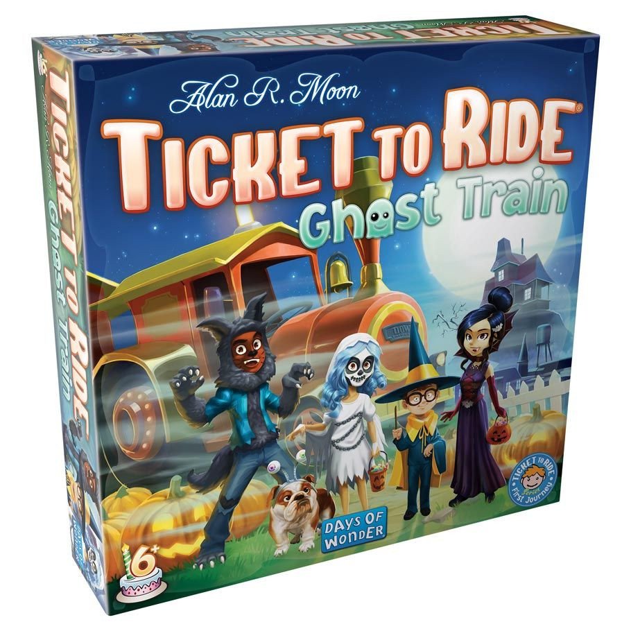 Ticket to Ride: Ghost Train box art