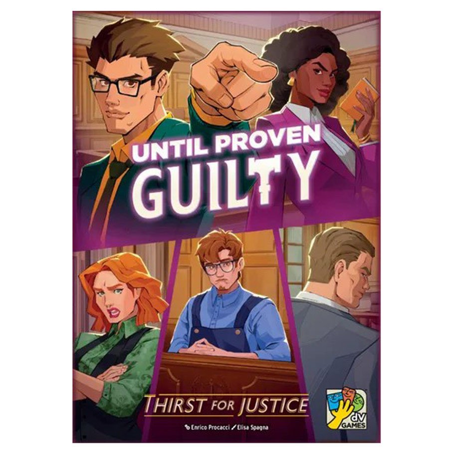 Until Proven Guilty: Thirst for Justice box art