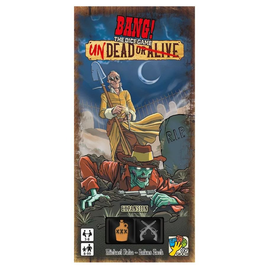 Bang! The Dice Game: Undead or Alive Exp box art