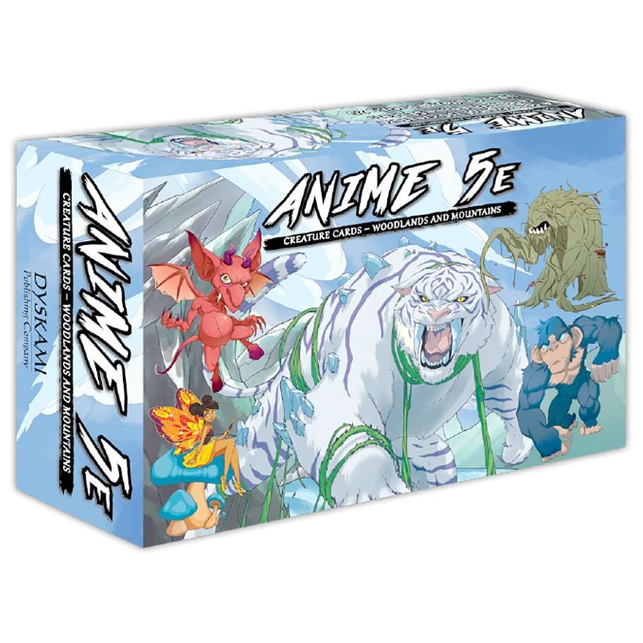 D&D 5E: Anime 5E: Creature Cards Vol 1 box art