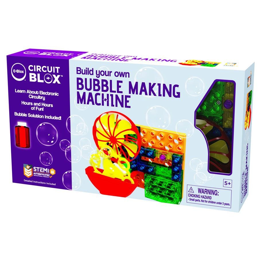 Circuit Blox: BYO Bubble Making Machine box art