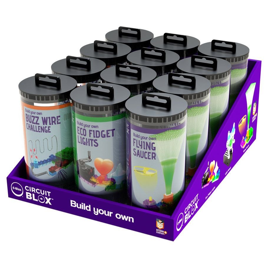 Circuit Blox: Tube POP Disp (12) box art