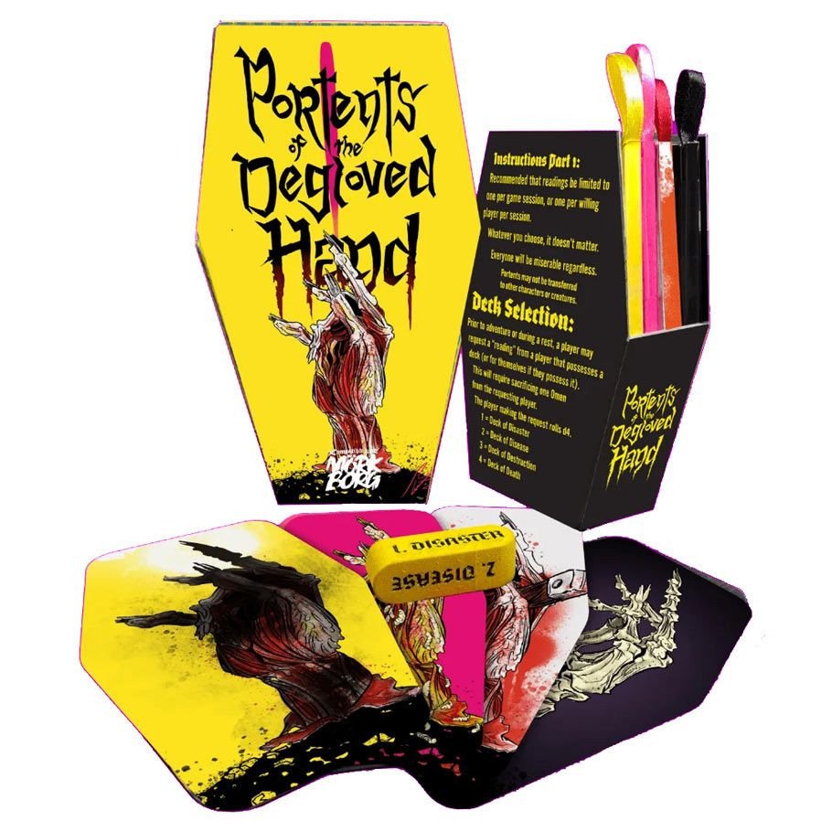Portents of the Degloved Hand box art