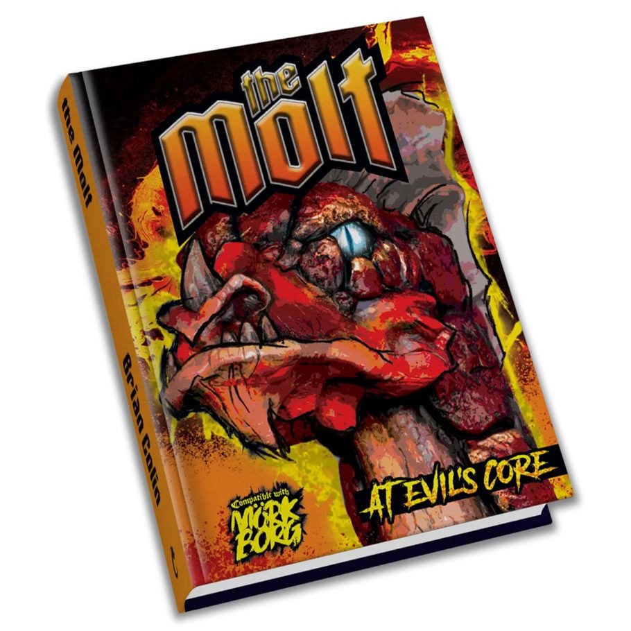 The Molt: Compatible with Mork Borg box art