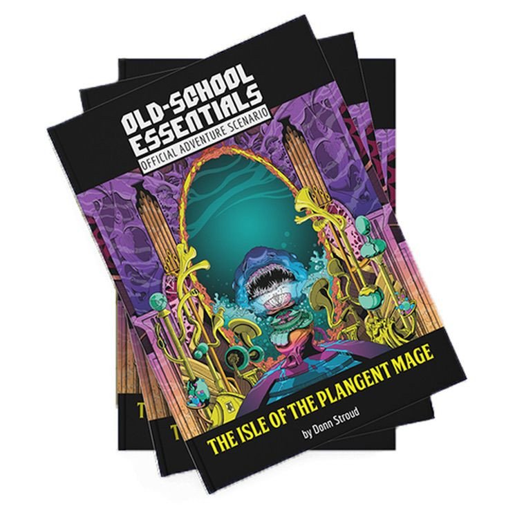 OSE: Isle of the Plangent Mage box art