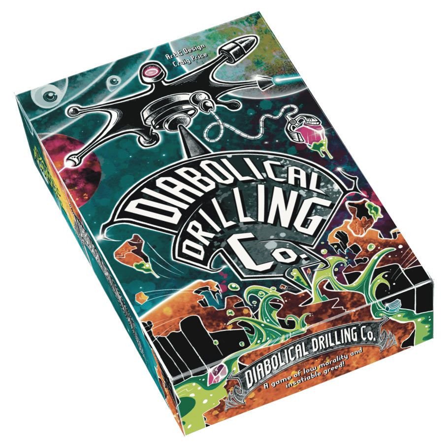 Diabolical Drilling Co. box art