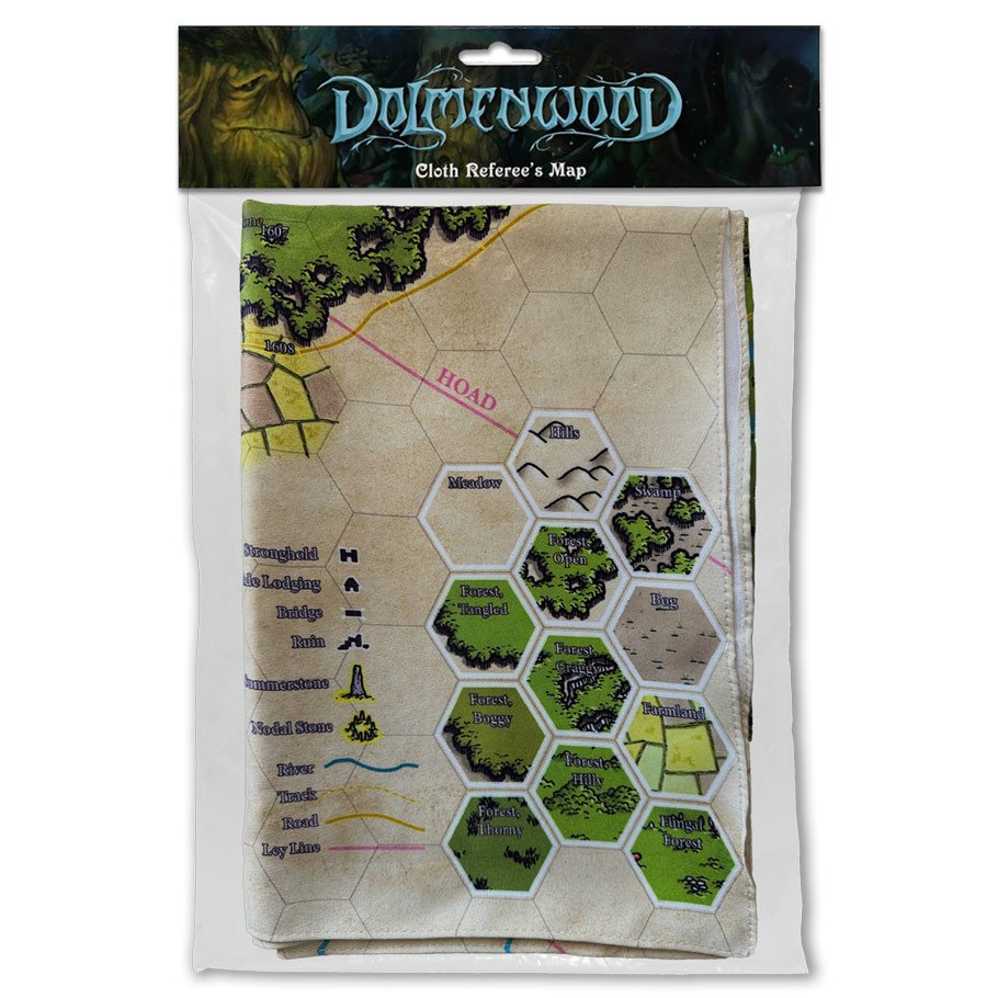 Dolmenwood: Cloth Refereeâ€™s Map box art