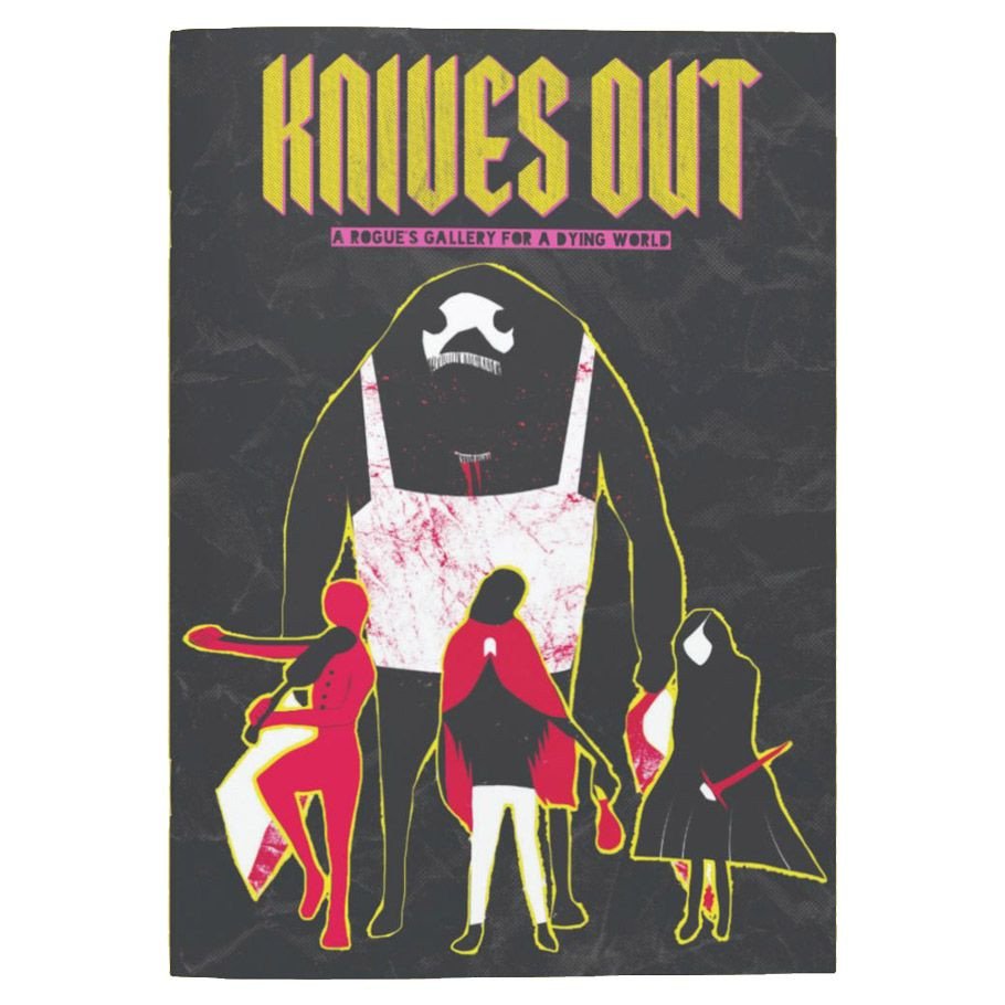 Knives Out: Mork Borg Supplement box art