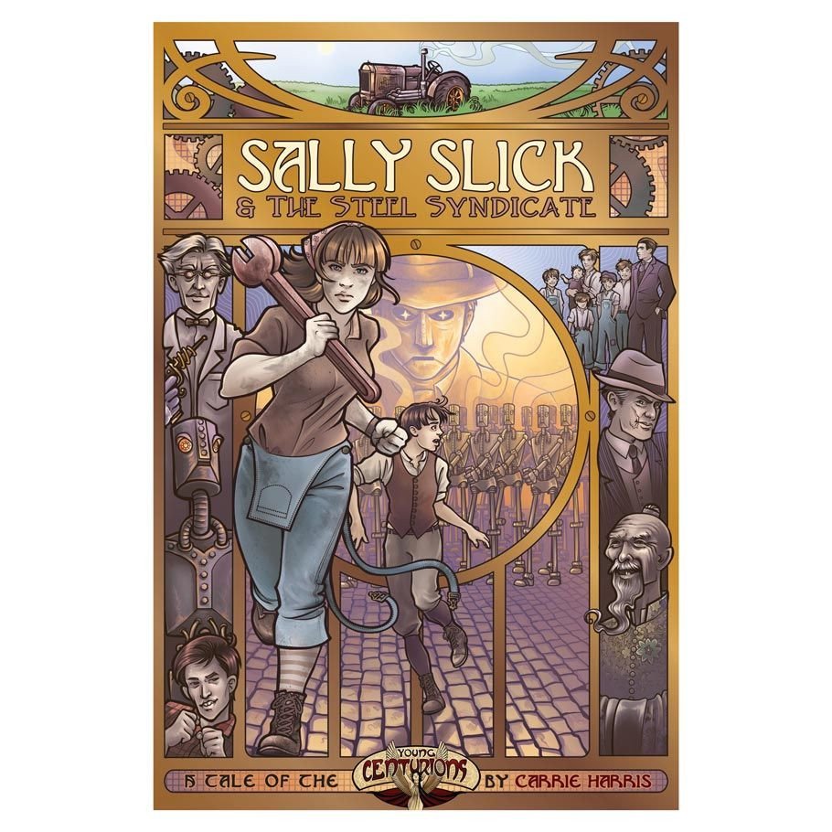 SotC:Sally Slick Steel Syndicate (Novel) box art