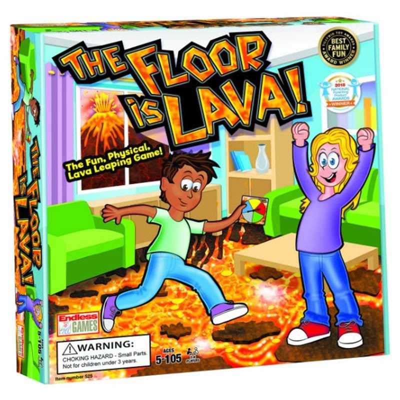 The Floor Is Lava! box art