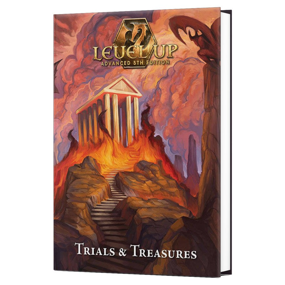Level Up A5E: Trials & Treasures box art