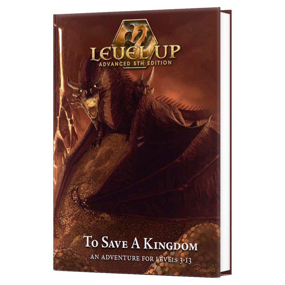 Level Up A5E: Adv: To Save a Kingdom box art