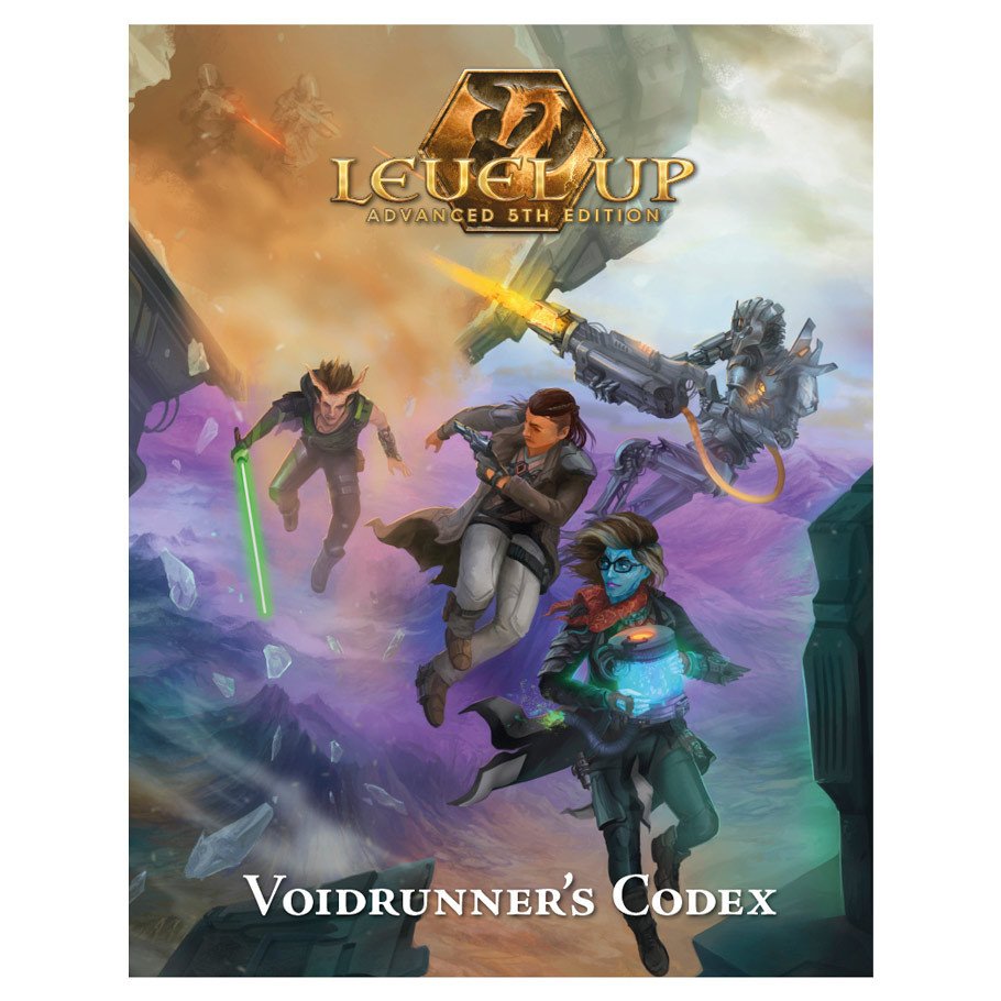 Level Up A5E: Voidrunnerâ€™s Codex box art