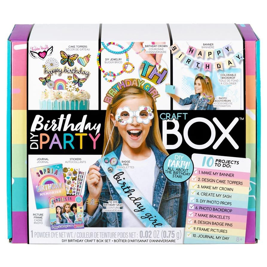 DIY Birthday Party Ultimate Craft Box(6) box art