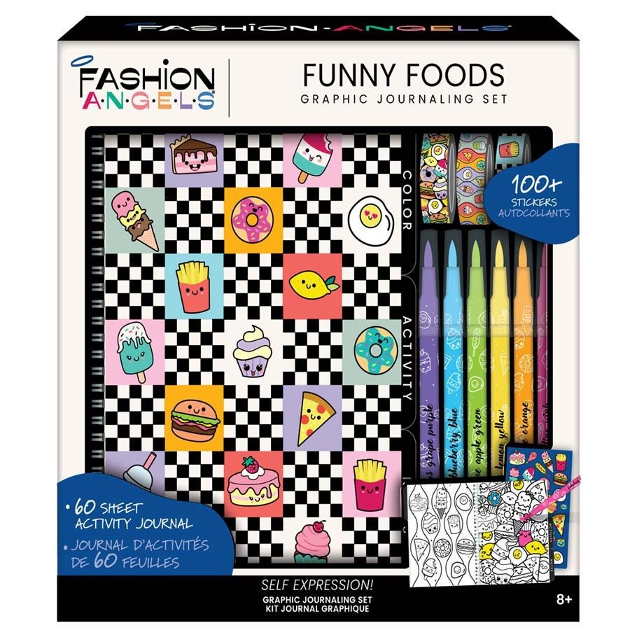 FUNNY FOODS Graphic Journal (6) box art