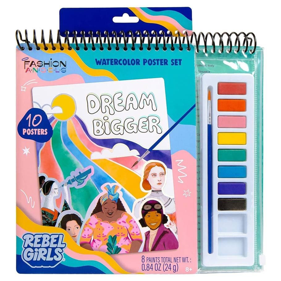 Rebel Girls BGM Watercolor Poster (12) box art