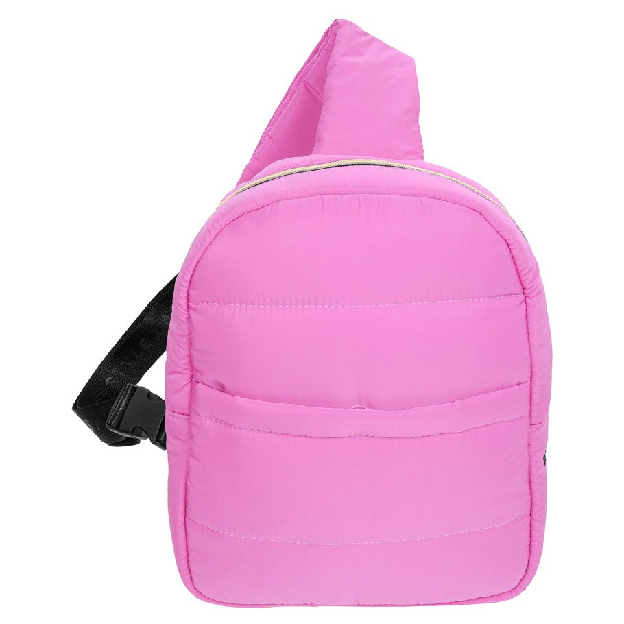 Bekah: Puffer Crossbody Backpk: PK box art