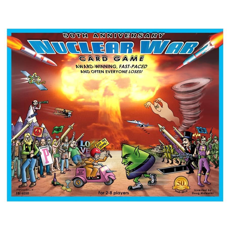 Nuclear War Card Game 50th AnniversaryEd box art