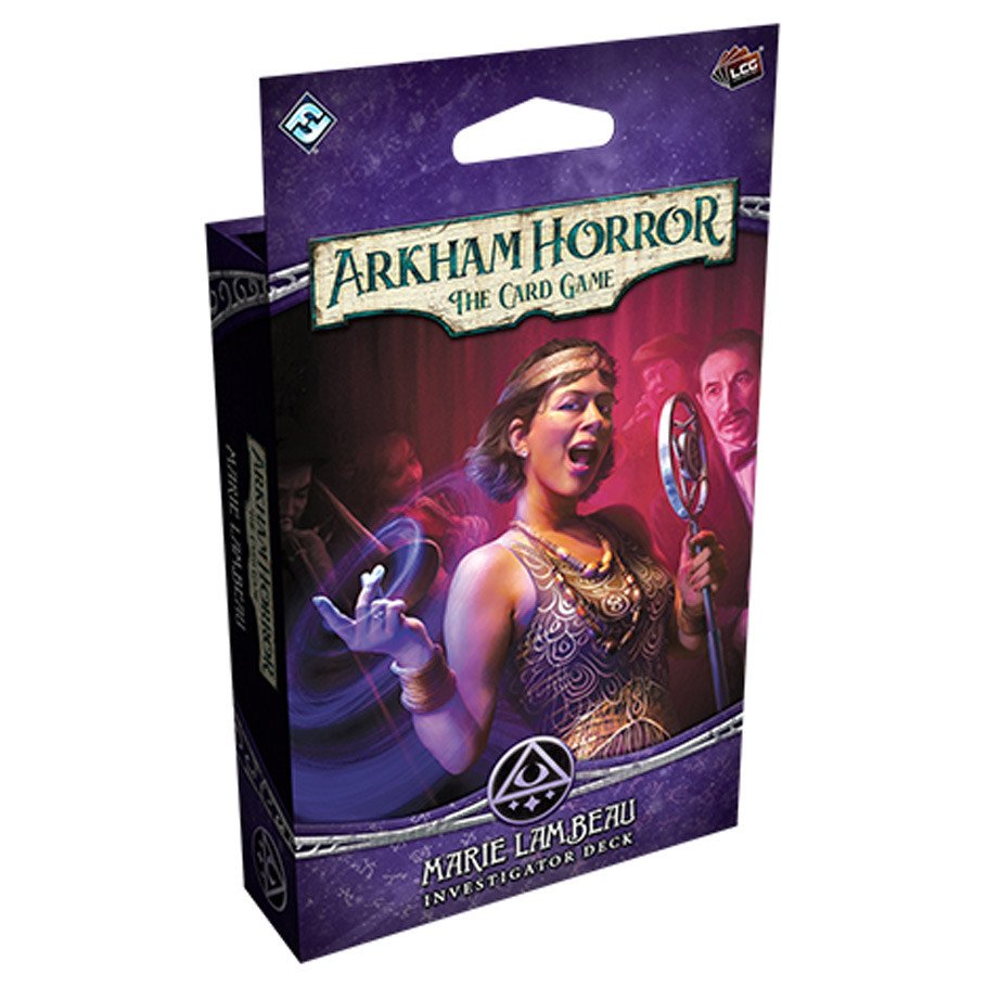 AH: LCG: Marie Lambeau Investigator Deck box art