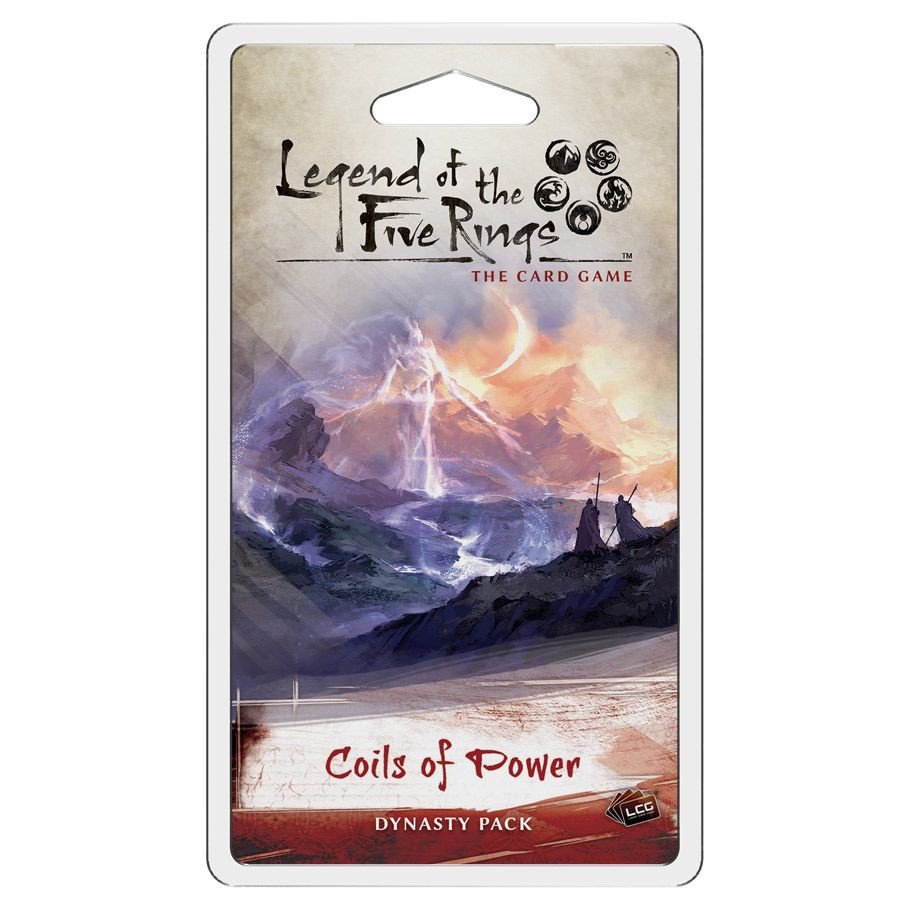 L5R LCG: Coils of Power Dynasty Pack box art