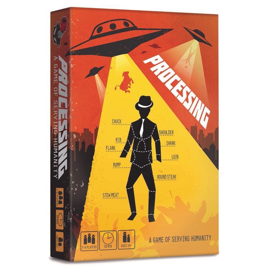 Processing: A Game of Serving Humanity box art