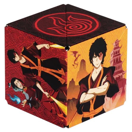 Shashibo: Avatar: Fire box art