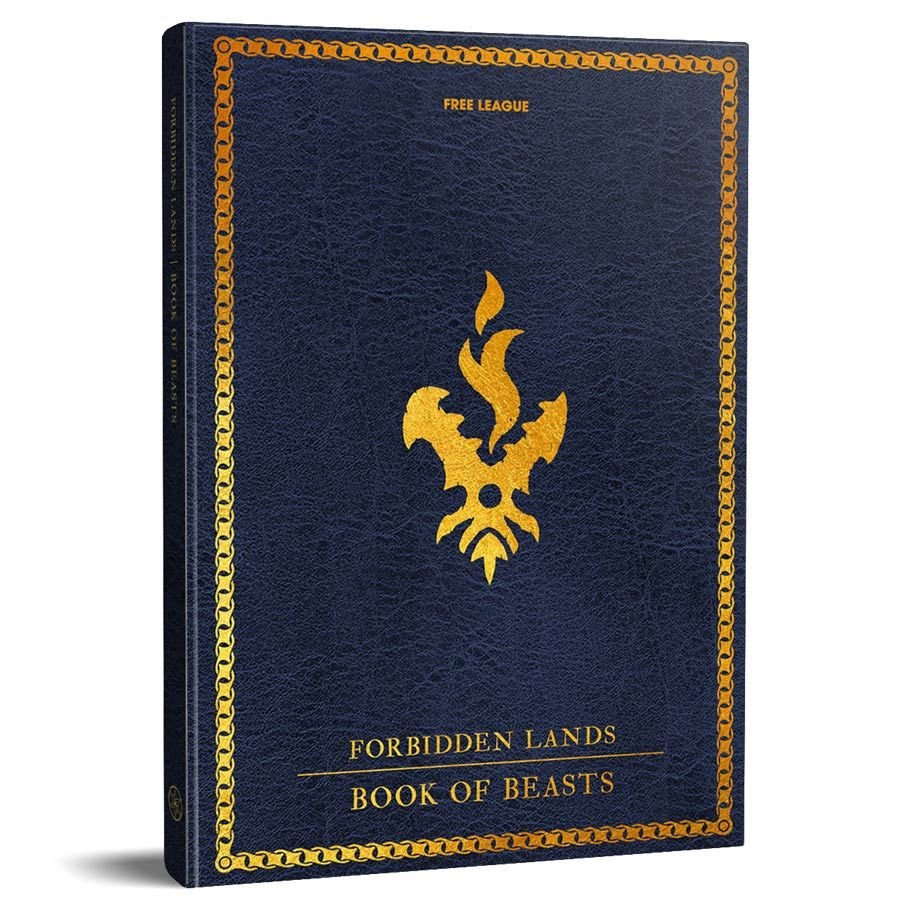 Forbidden Lands: Book of Beasts box art