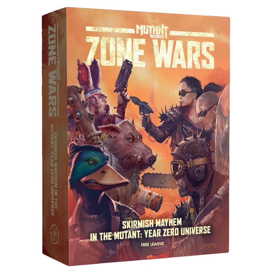 Mutant Year Zero: Zone Wars Core Set box art