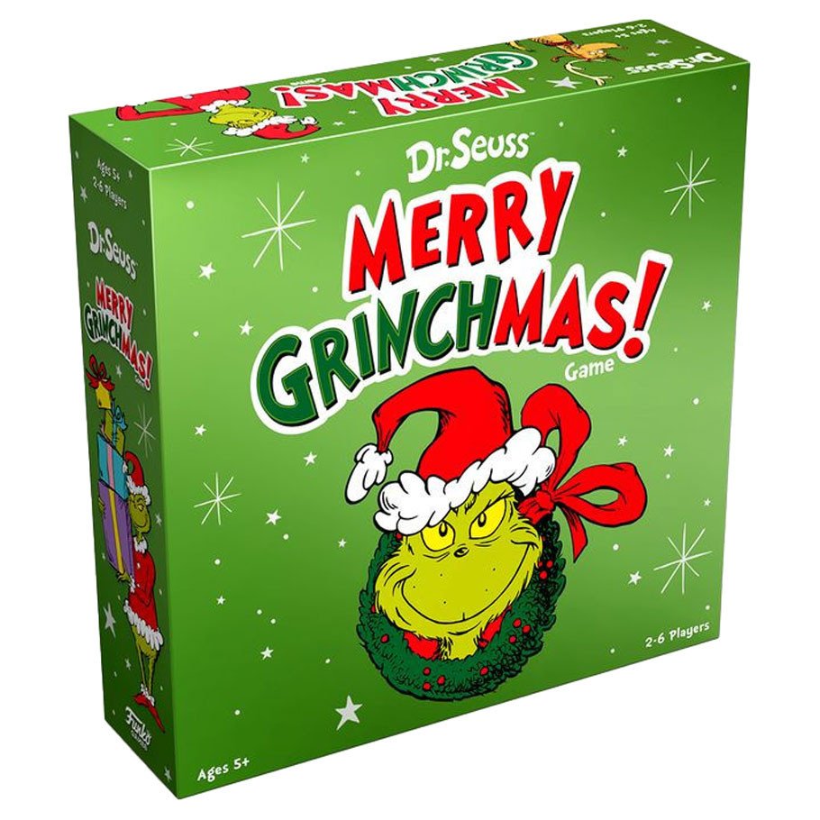 Dr. Seuss Merry Grinchmas! Game box art