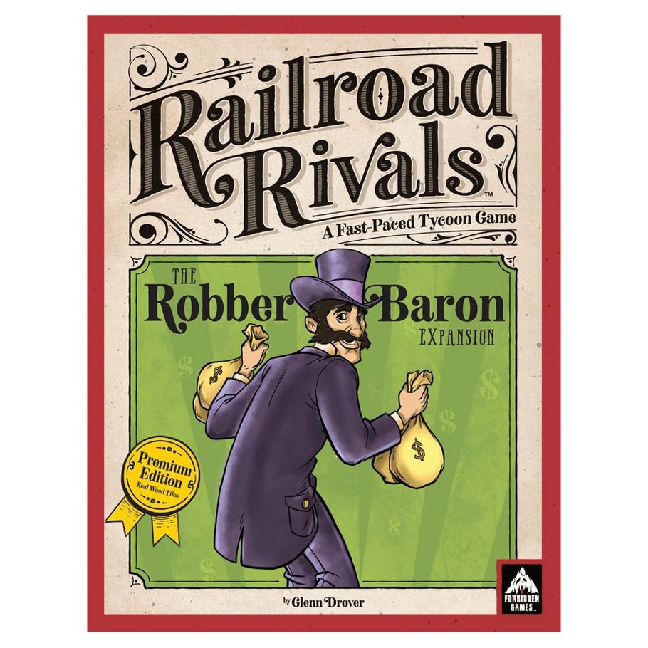Railroad Rivals: Robber Baron Premium box art