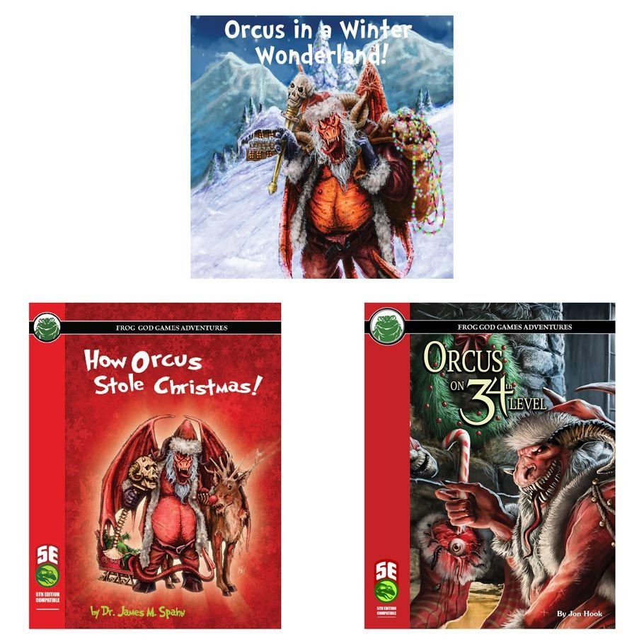 D&D 5E: Orcus Holiday Special box art