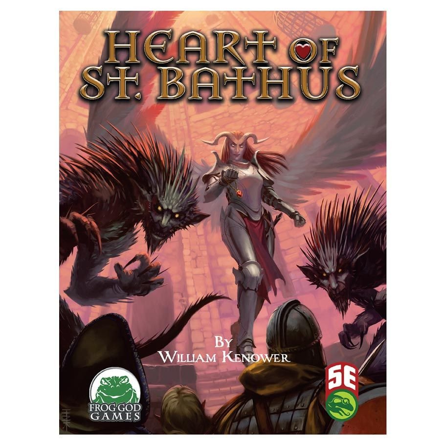 D&D 5E: Heart of St. Bathus box art