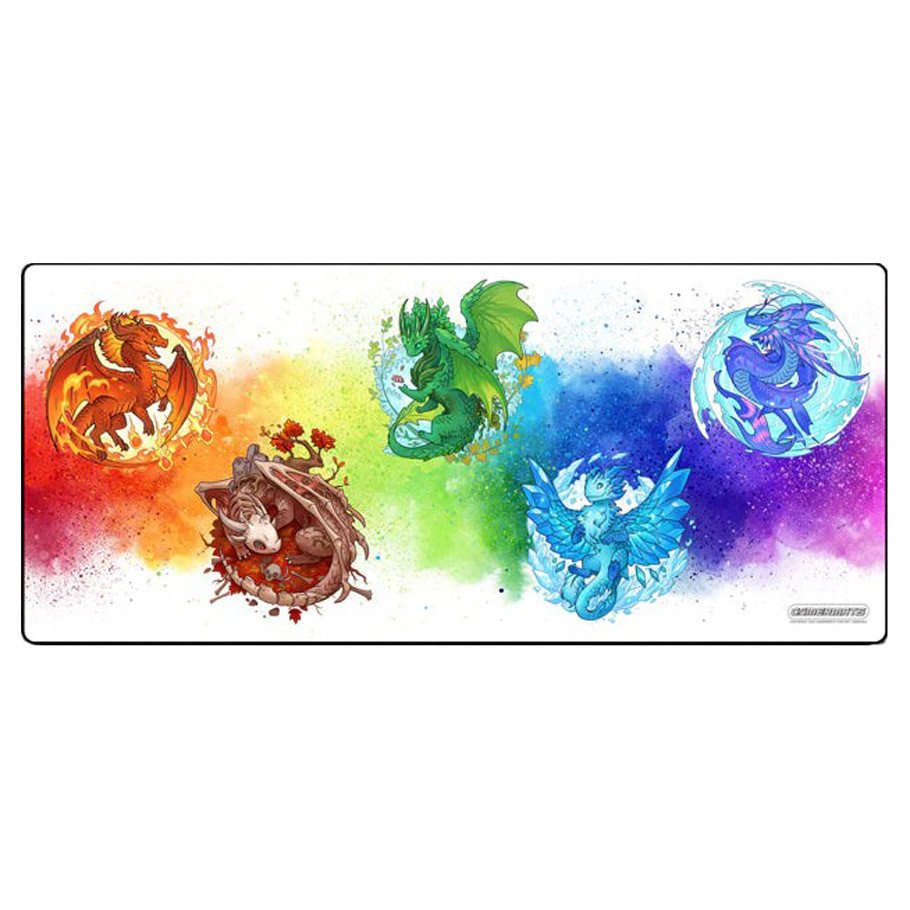 Deskmat: Elemental Dragons box art