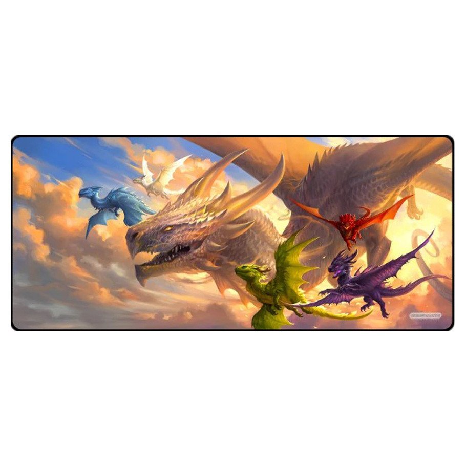 Deskmat: Baby Dragons Flight Lessons box art