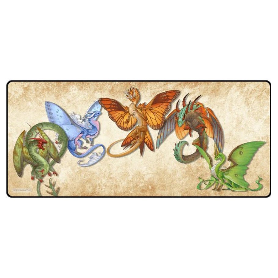 Deskmat: Butterfly Dragons box art