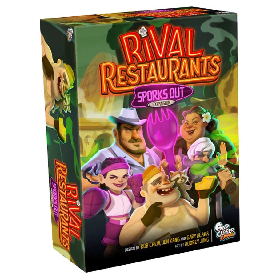 Rival Restaurants: Sporks Out Exp box art
