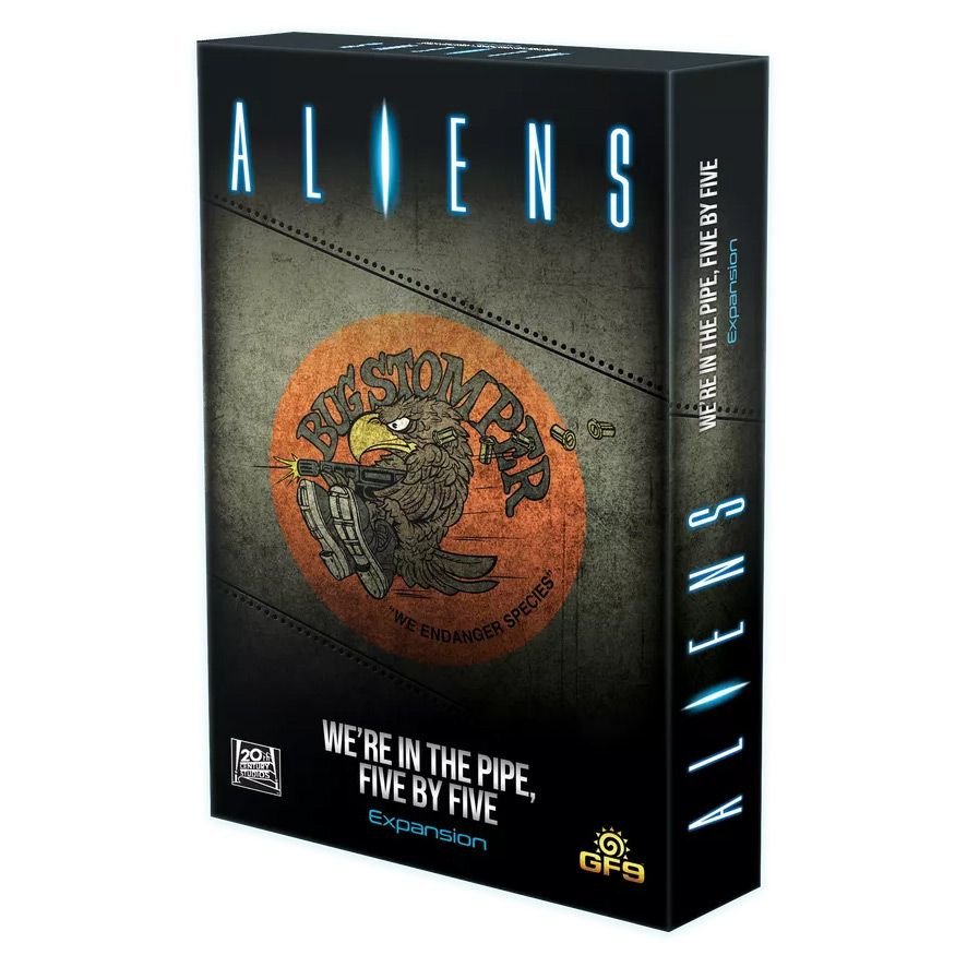 Aliens: We're In The Pipe Exp box art
