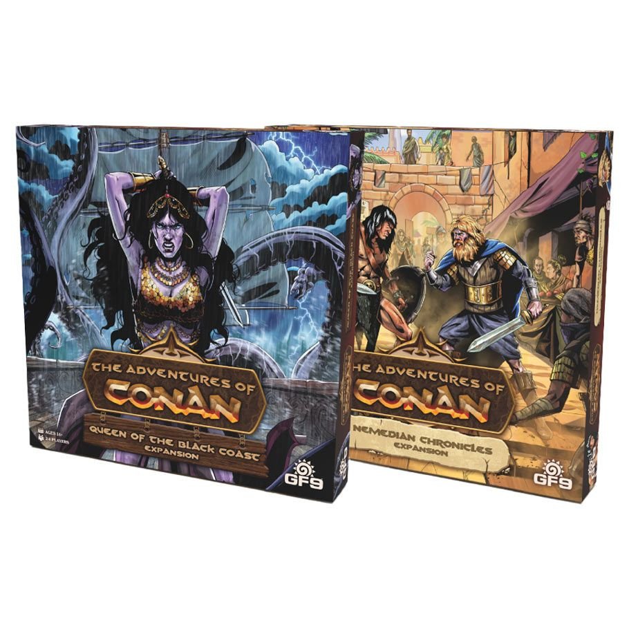 The Adventures of Conan: Queen & Nem Exp box art