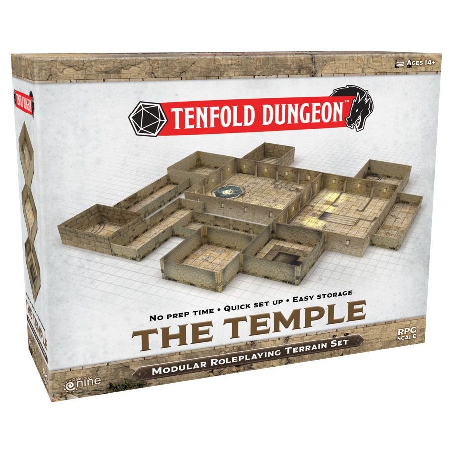 Tenfold Dungeon: The Temple box art