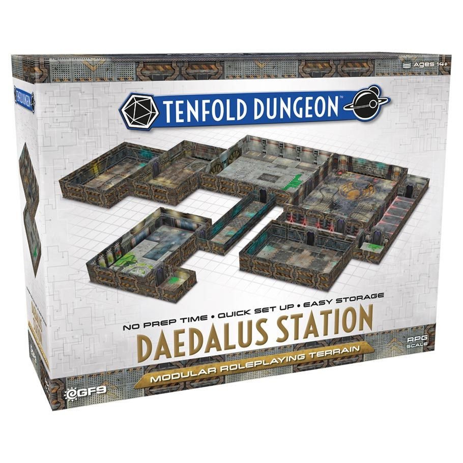 Tenfold Dungeon: Daedalus Station box art