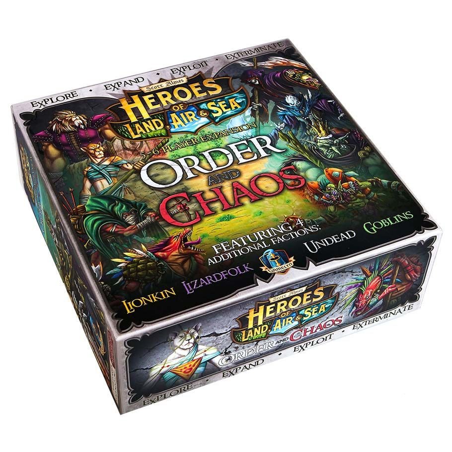 Heroes of LAS: Order and Chaos Expansion box art