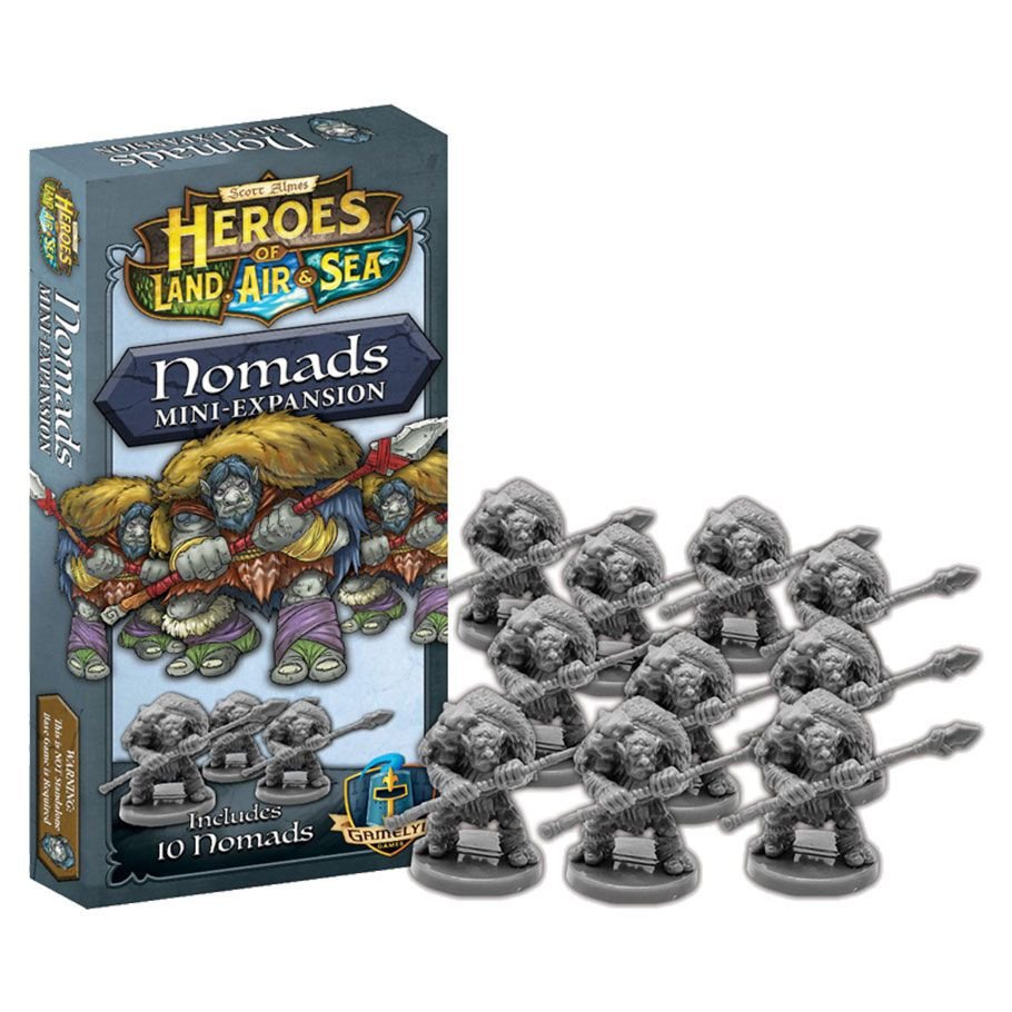 Heroes of LAS: Nomads Expansion box art