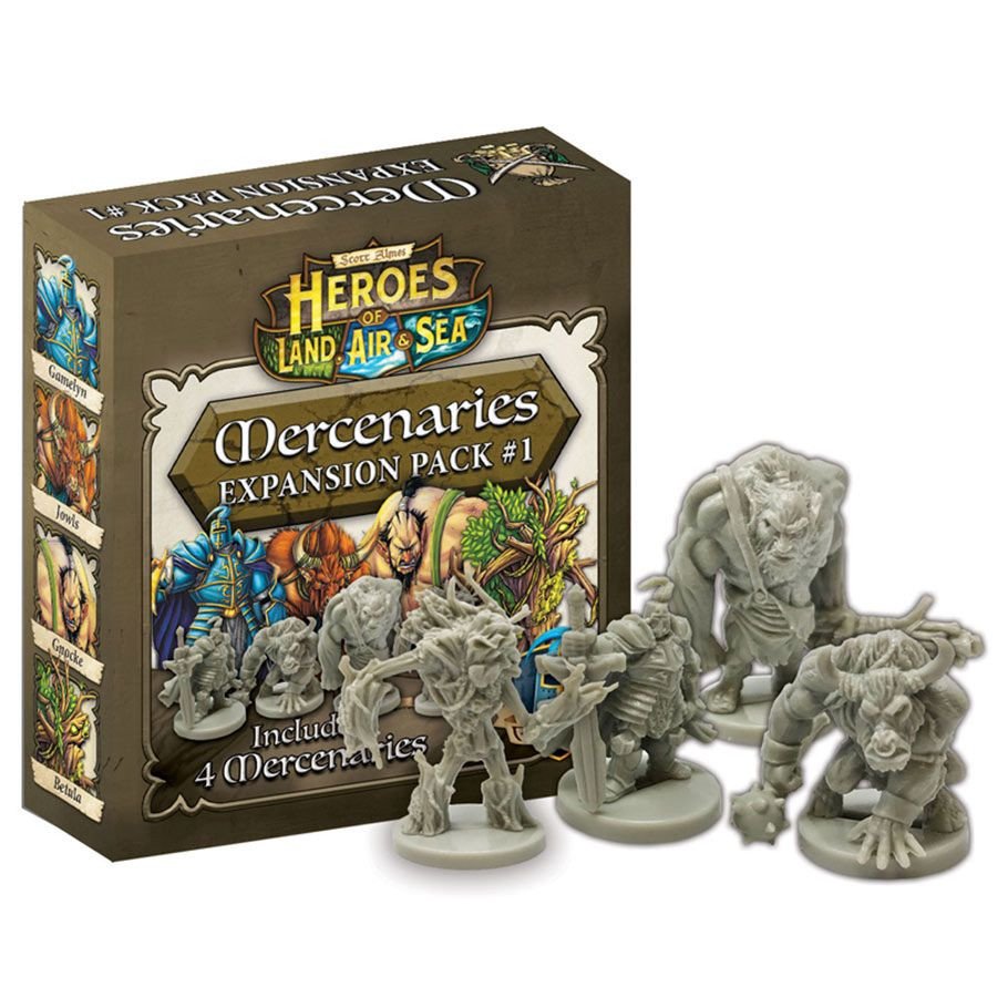 Heroes of LAS: Mercenary Pack 1 box art