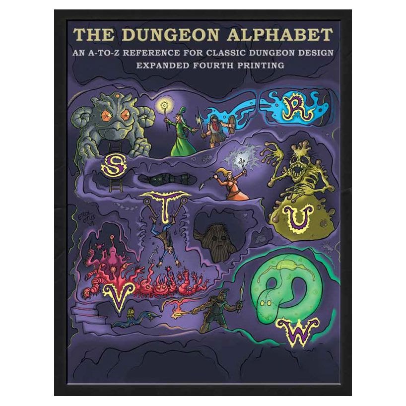 Dungeon Alphabet: Expanded box art