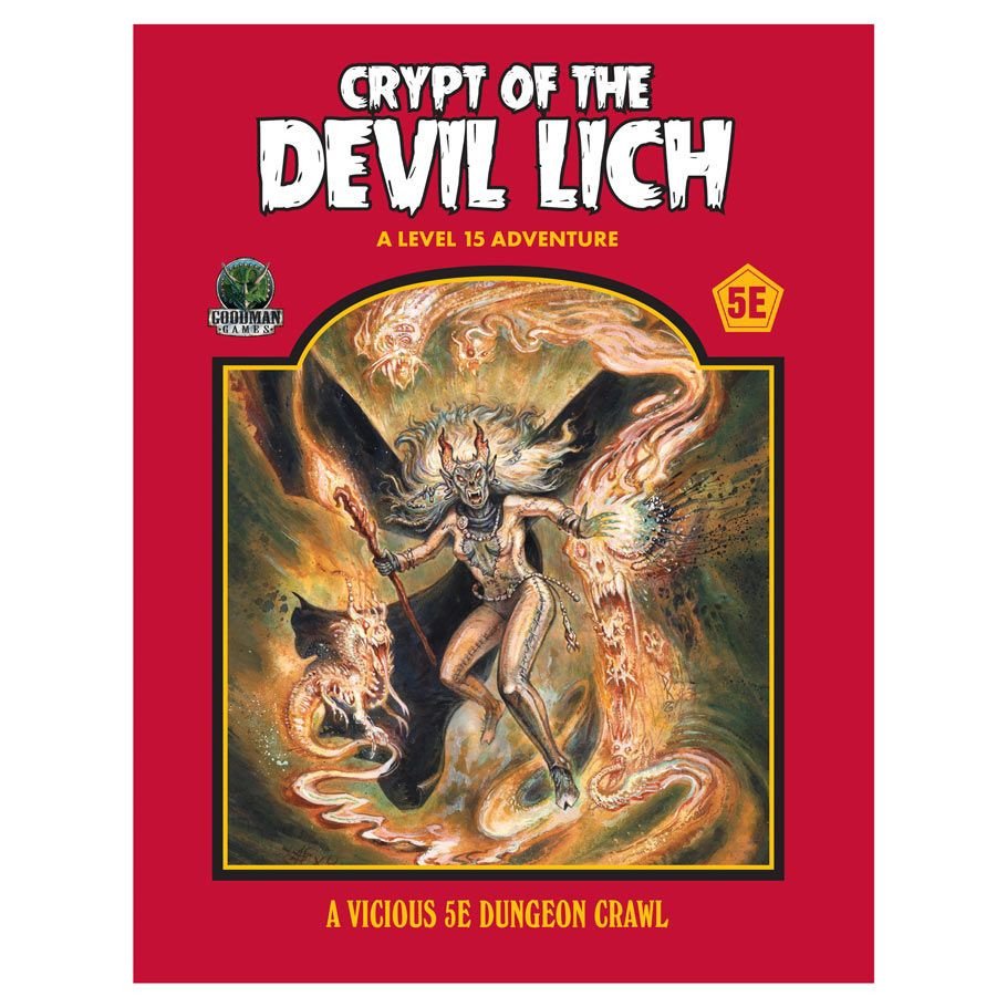 D&D 5E: Crypt of the Devil Lich SC box art