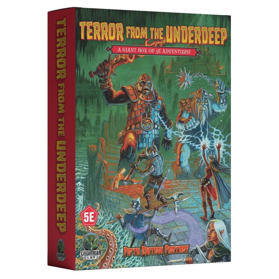 D&D 5E: Adv: Terror from the UnderDeep box art