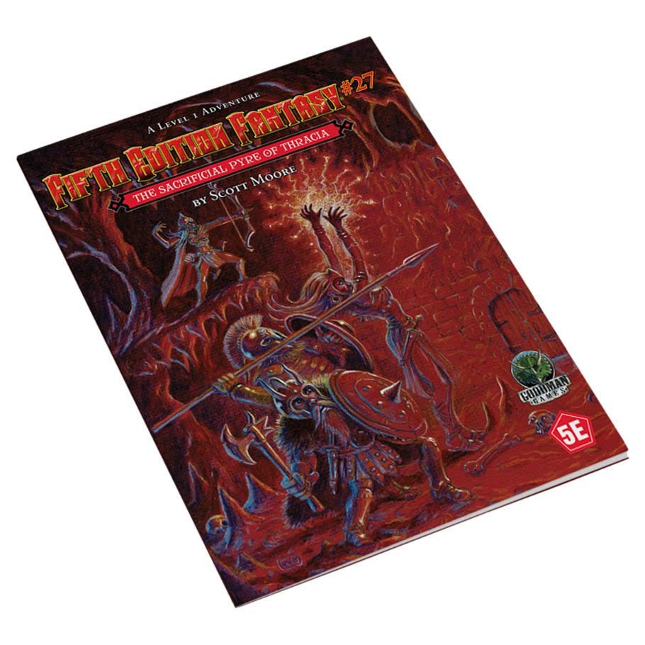 5E Fantasy #27: Pyre of Thracia box art
