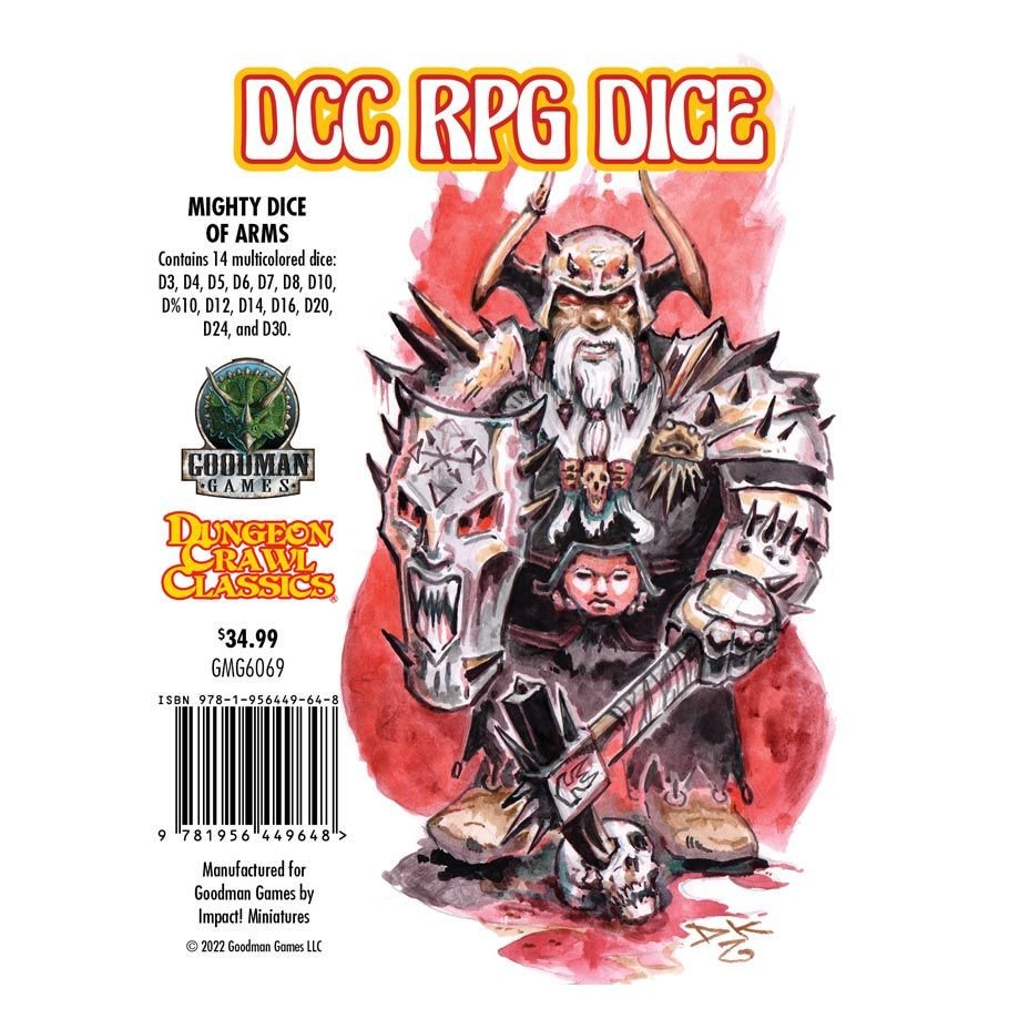 DCC Dice: Mighty Dice of Arms box art